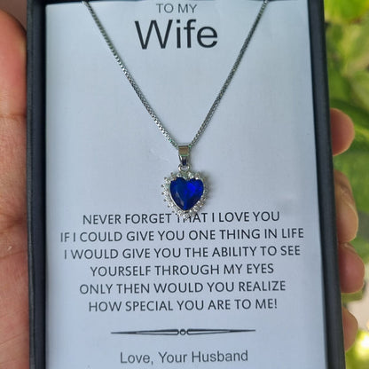 The Titanic Pendant with Heartfelt Message