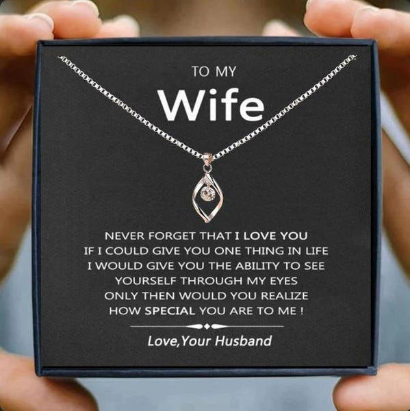 The Clavicle Pendant with Your Loving Note