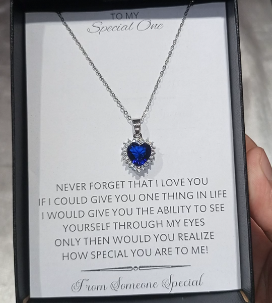 The Titanic Pendant with Heartfelt Message